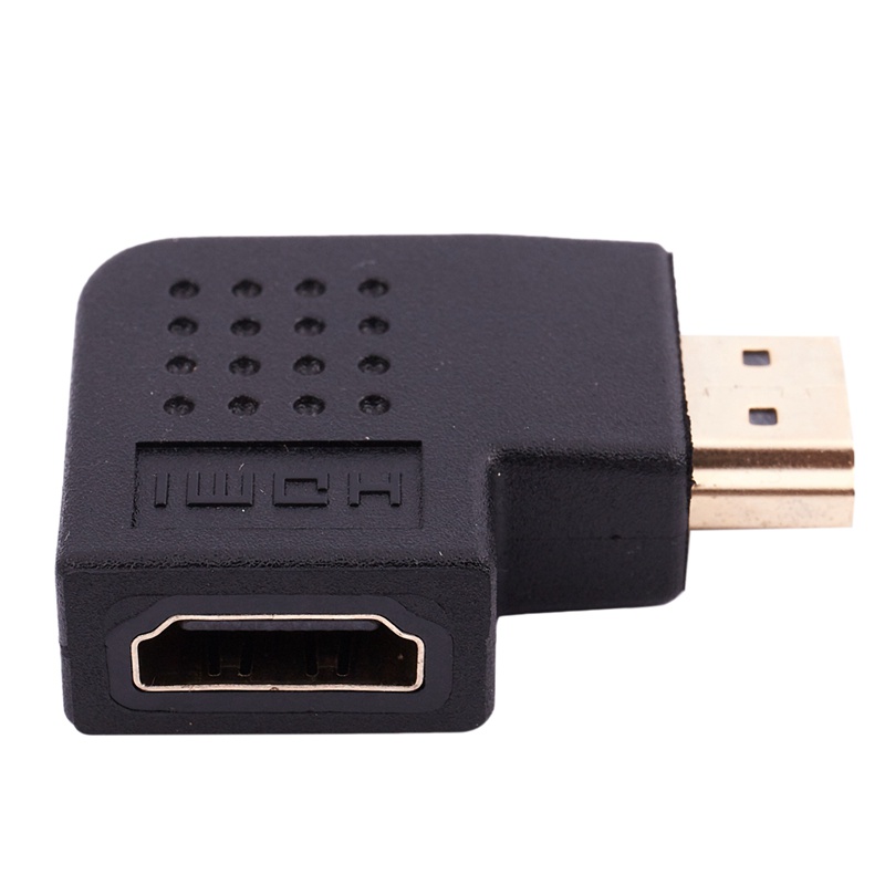 Đầu chuyển đổi cổng HDMI mạ vàng góc phải 90 độ | WebRaoVat - webraovat.net.vn