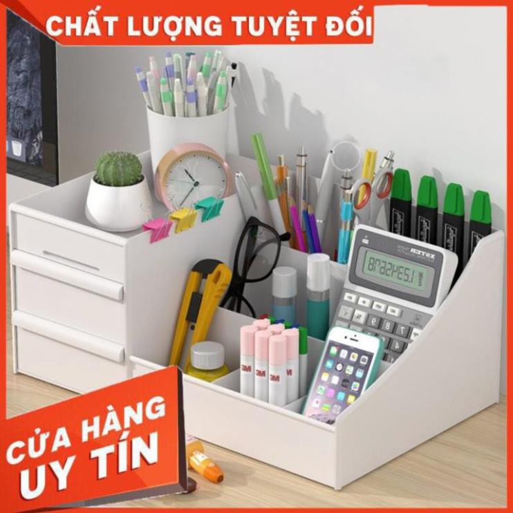 Khay đựng mỹ phẩm, 2 tầng, nhiều ngăn đựng đồ đa năng