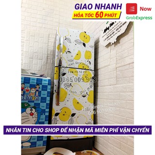 Decal dán tủ lạnh Lê Vàng