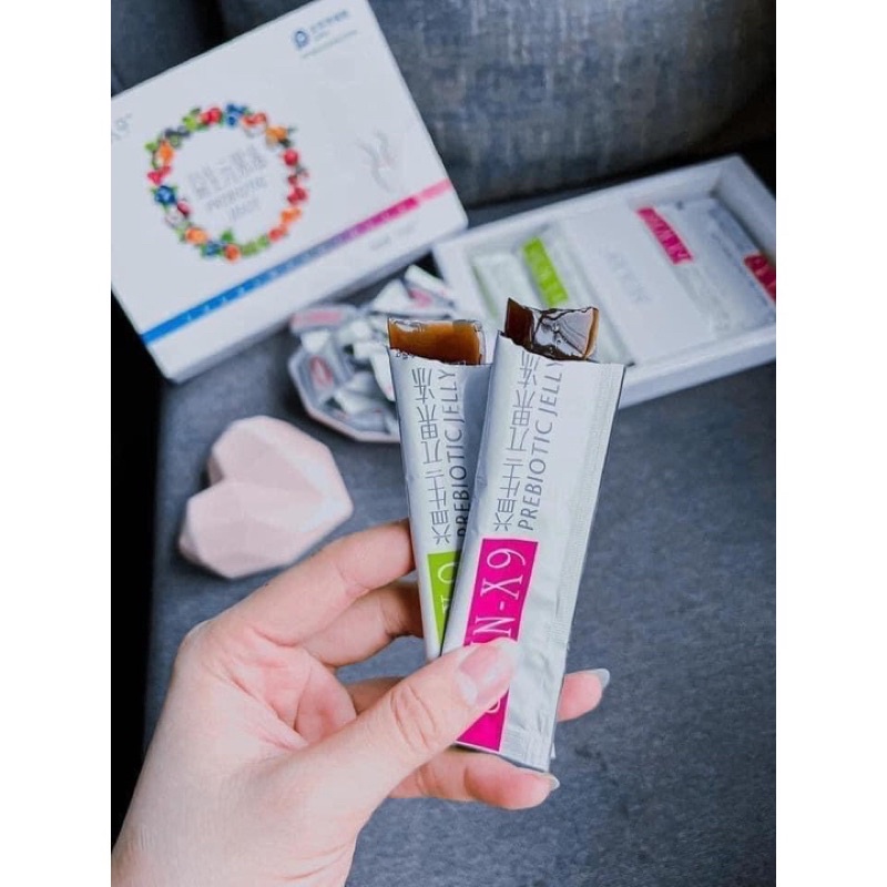 THẠCH THẢI MỠ GIẢM CÂN SKIN X9 Trang Nemo Hộp 10 Gói