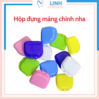 Hộp Đựng Khay Niềng Răng, Hàm Duy Trì, Máng Nha Khoa Niềng Răng Chỉnh Nha Tiện Lợi Đủ Màu Lựa Chọn