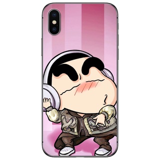 Ốp lưng IPhone X, XS, XS Max in hình Shin nghe nhạc