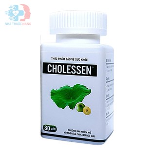 Thực phẩm chức năng giảm mỡ máu Cholessen 30 viên