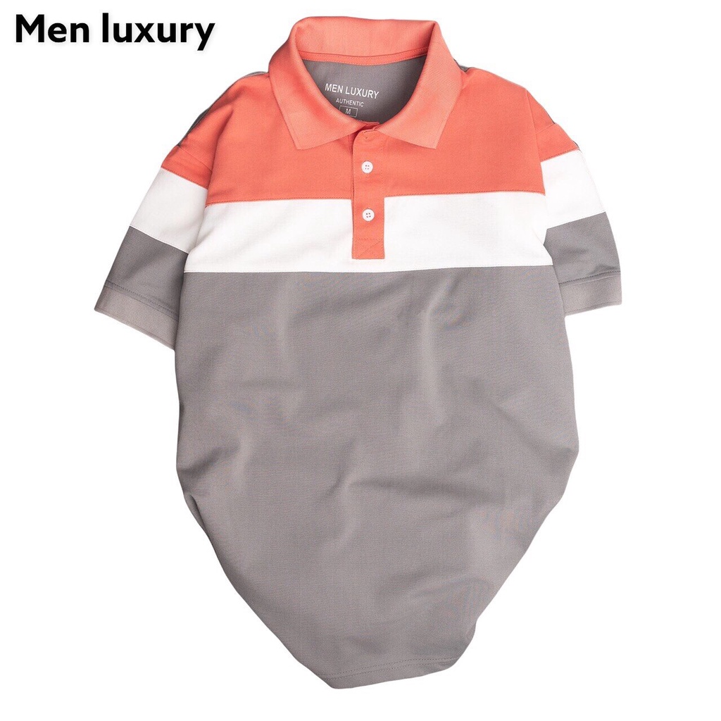 Áo thun Polo nam cổ bẻ MEN LUXURY phông có cổ vải cá sấu Cotton xuất xịn đứng form sang trọng lịch lãm PL03- PL04 | BigBuy360 - bigbuy360.vn
