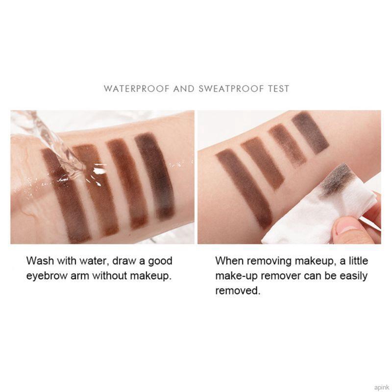 Bảng Phấn Trang Điểm Lông Mày 2 Màu Sắc Lâu Trôi Chống Thấm Nước Dễ Lên Màu