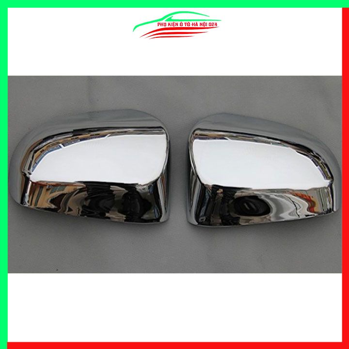 Ốp gương chiếu hậu Innova 2006-2015 Không Đèn mạ crom bảo vệ chống trầy trang trí làm đẹp xe