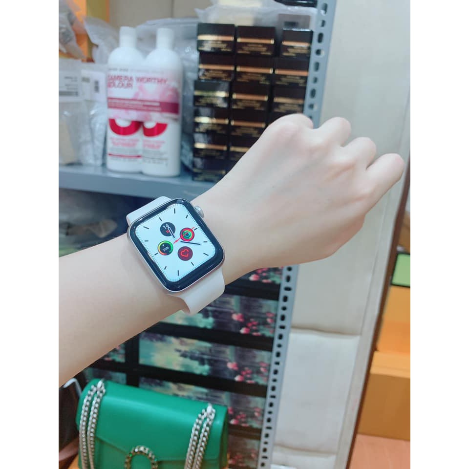 Đồng hồ thông minh W26 Smart Watch W6, Nghe gọi, màn hình tràn viền, chống nước IP68, thay được dây Apple Watch (2020)