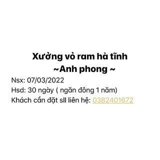 (SẴN) vỏ ram hà tĩnh (có sỉ) 90-100 lá