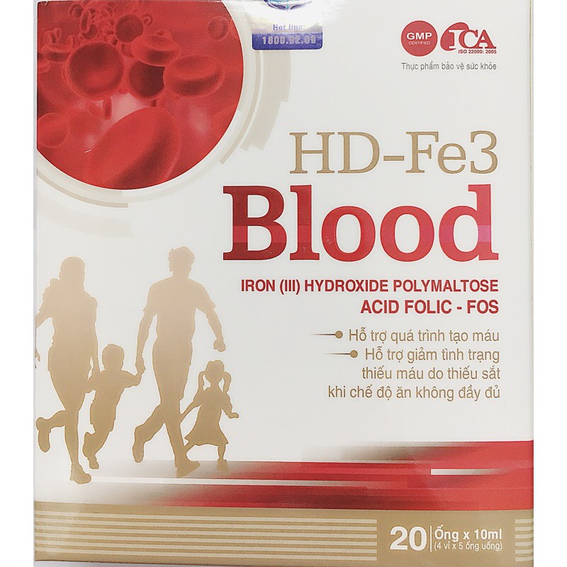 HD - Fe3 Blood - Si rô bổ máu cho bé