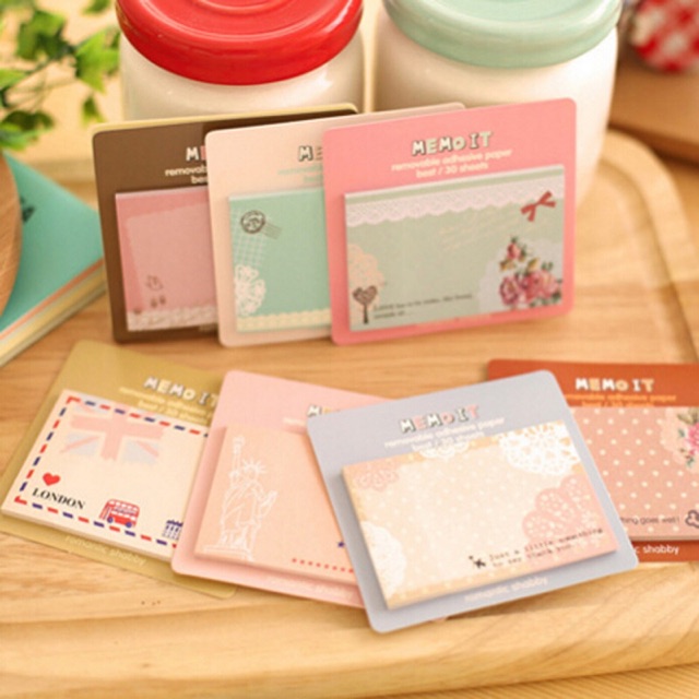 Giấy note siêu cute/ Giấy nhớ cute