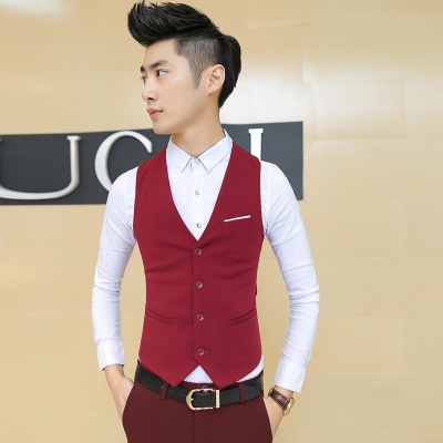 Áo ghi lê BEFOYI Lelaki XY7412 cổ chữ V màu trơn dáng ôm bằng cotton phong cách Hàn Quốc cho nam ngoại cỡ