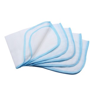 Combo 10 chiếc khăn sữa 2 lớp KIBA 100% cotton siêu mềm mịn (KIBA02)