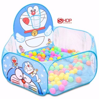 LỀU BÓNG TẶNG KÈM 100 BÓNG 5 CM (HÀNG CHẤT LƯỢNG CAO)
