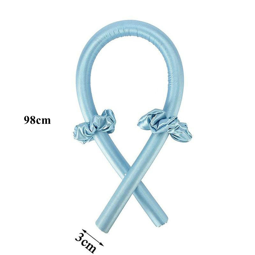 [Hàng mới về] Lô uốn tóc xoăn dài bằng vải chịu nhiệt tiện lợi cho nữ