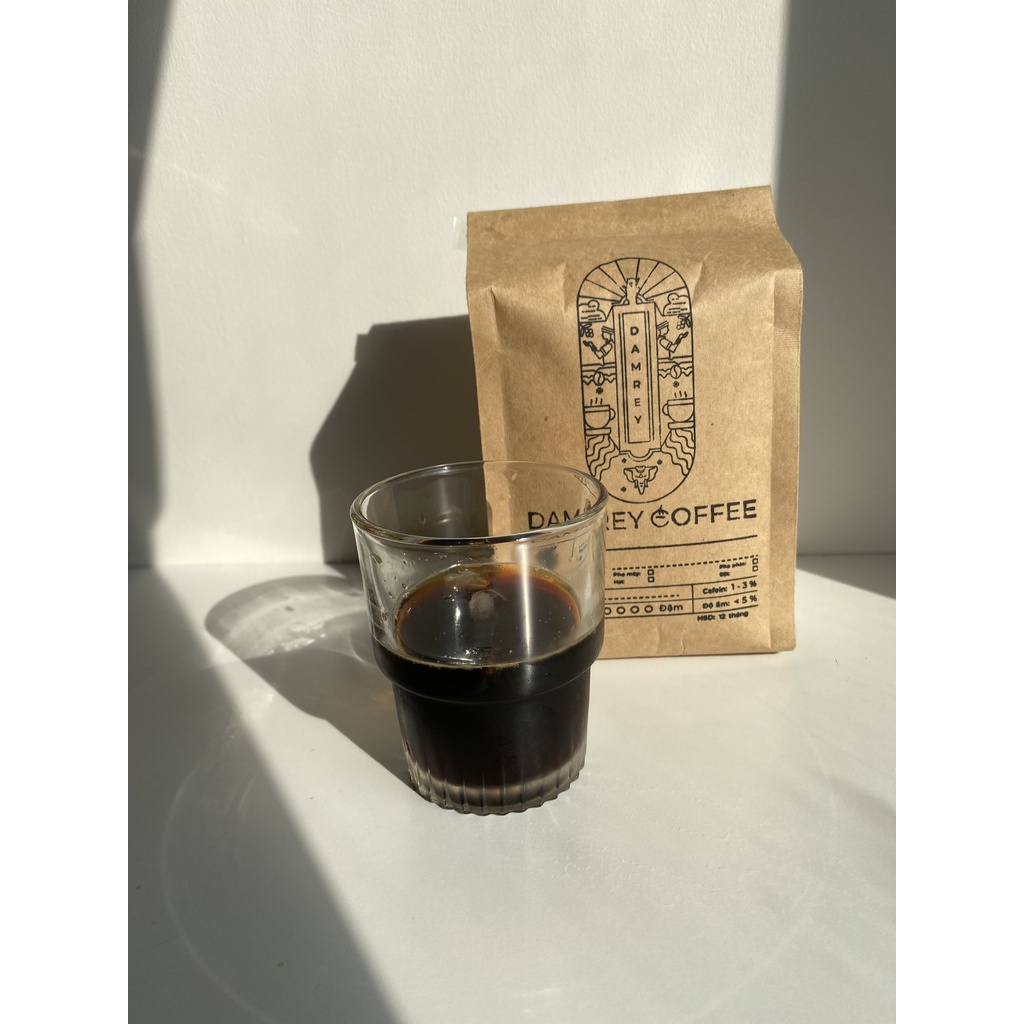 Cà phê rang xay Blend (Robusta-Arabica) nguyên chất vị truyền thống, đậm đà, hương thơm, hậu vị ngọt - DAMREY COFFEE | BigBuy360 - bigbuy360.vn