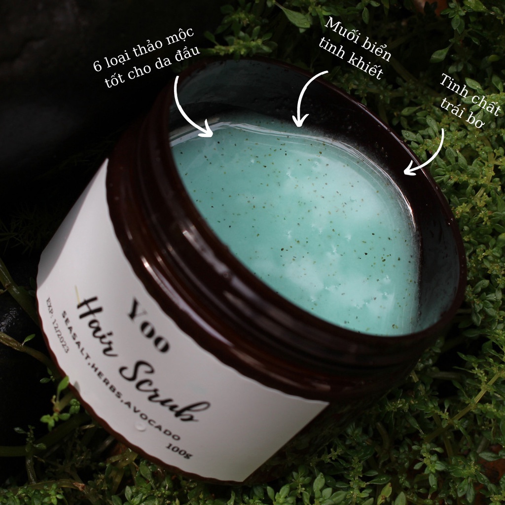 Combo Làm Sạch Làm Thơm Da Đầu Gồm Dầu Gội Cam Mật Ong 250ml Và Tẩy Da Chết Da Đầu Hair Scrub 230g - Yoo.haircare