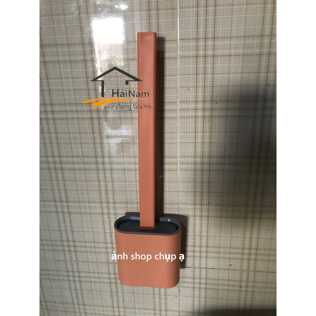 ⭐FREESHIP⭐ Chổi vệ sinh nhà tắm, cọ silicon vệ sinh bồn cầu toilet Pulito