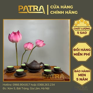 Bộ ấm chén uống trà cao cấp , bộ ấm trà bát tràng - trường sa đoạn khúc 3 mẫu