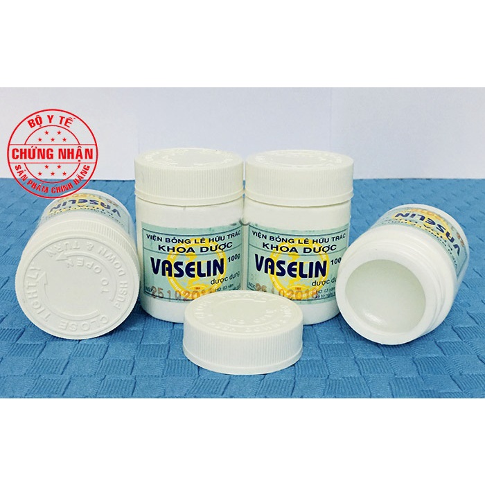 Kem sáp nẻ VASELIN hàng chuẩn viện bỏng Quốc Gia ( hũ 100g). giúp dưỡng và làm mềm da