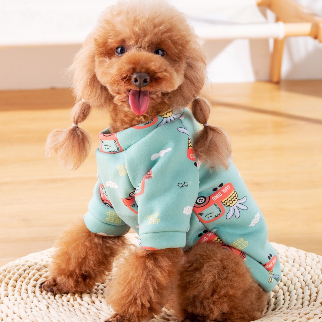 Áo len giữ ấm có lỡ lớn cho thú cưng
