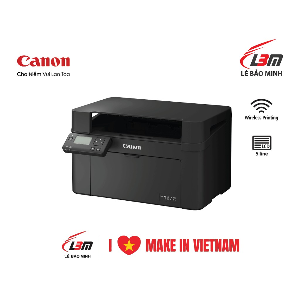 Máy in laser đơn năng A4 Canon LBP162dw