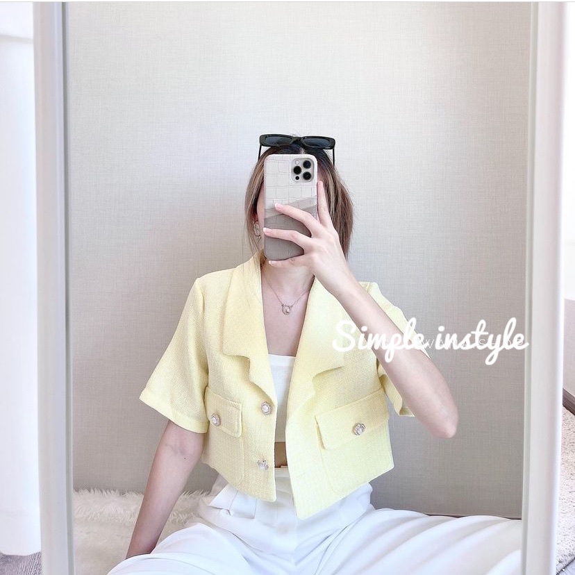 CC CROP BLAZER