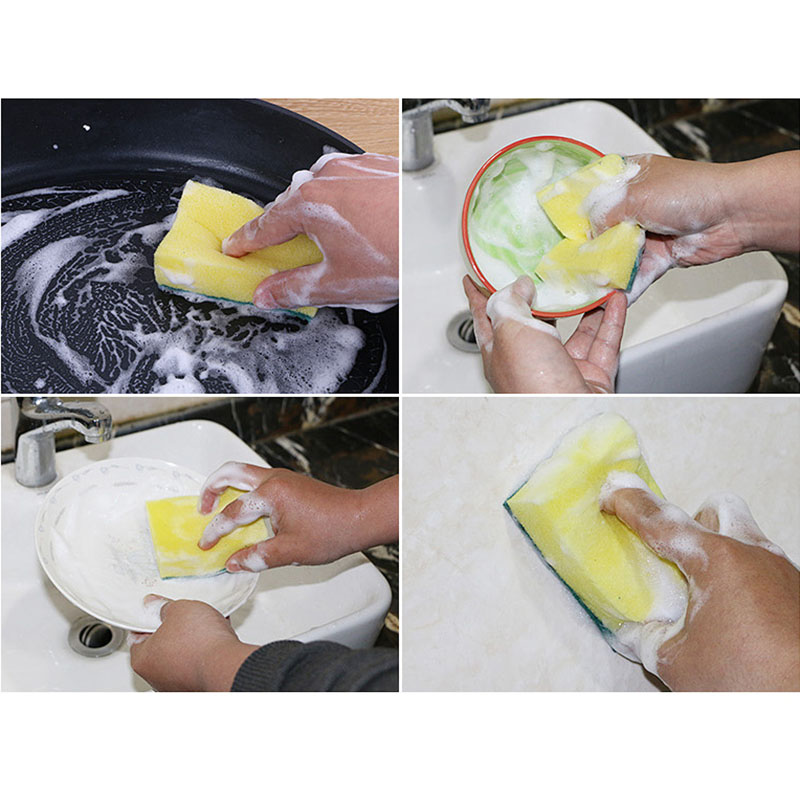 【hoan nghênh】1 Miếng Bọt Biển Vệ Sinh Nhà Bếp