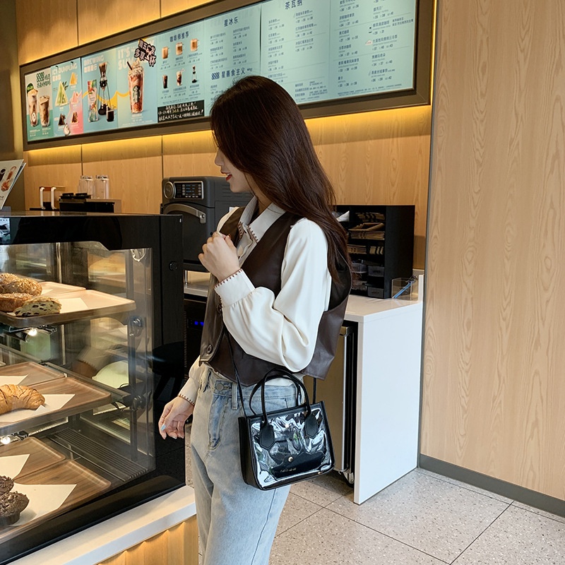 Túi Xách Trong Suốt Thời Trang Cho Phụ Nữ Trung Niên