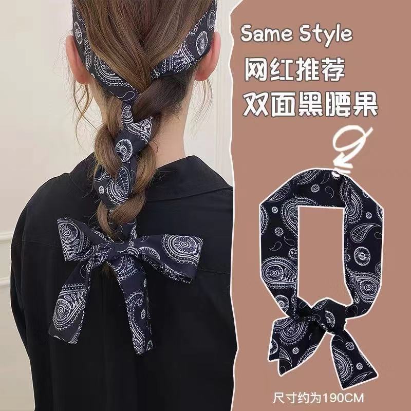 Băng Đô Nơ Lụa Thời Trang Hàn Quốc Cho Nữ