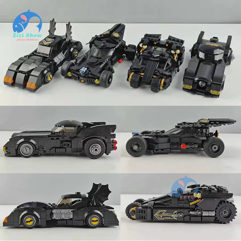 Bộ đồ chơi lắp ráp mô hình xe Batman 4 mẫu 76023 76139