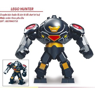 Lego Marvel Superheroes Bigfig nhân vật Ironman Hulkbuster đen