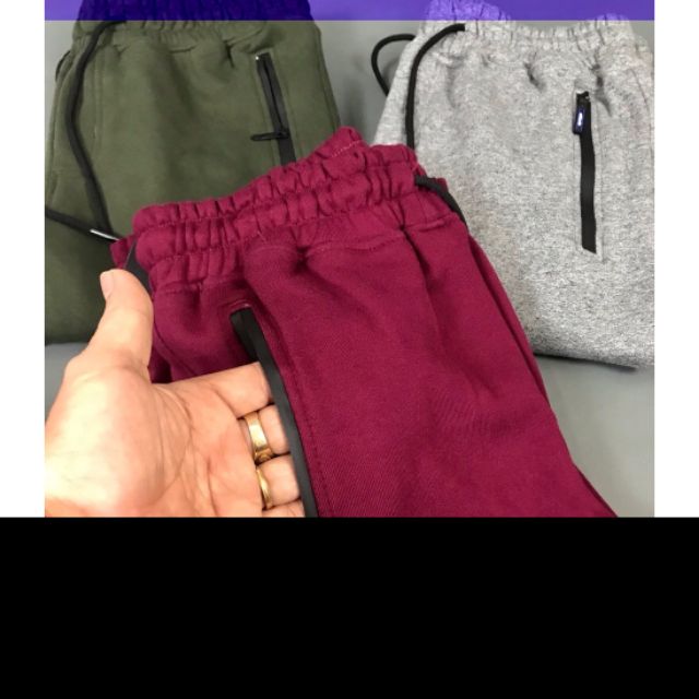 Quần Jogger thun dây kéo