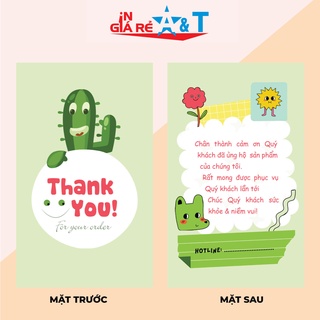 🌸 100 THẺ CÁM ƠN-Thiệp cảm ơn khách hàng - thẻ cảm ơn - thư cám ơn khách hàng