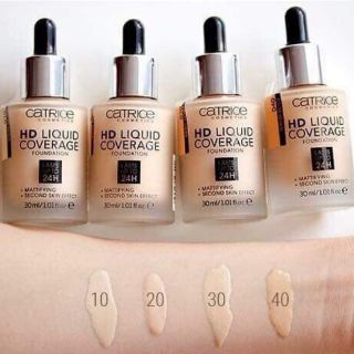Kem nền CATRICE HD Liquid Coverage 24h