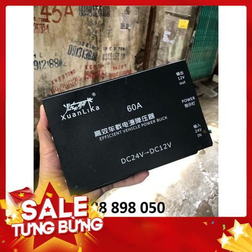 Bán Biến áp 24V ra 12V 60A hàng cao cấp
