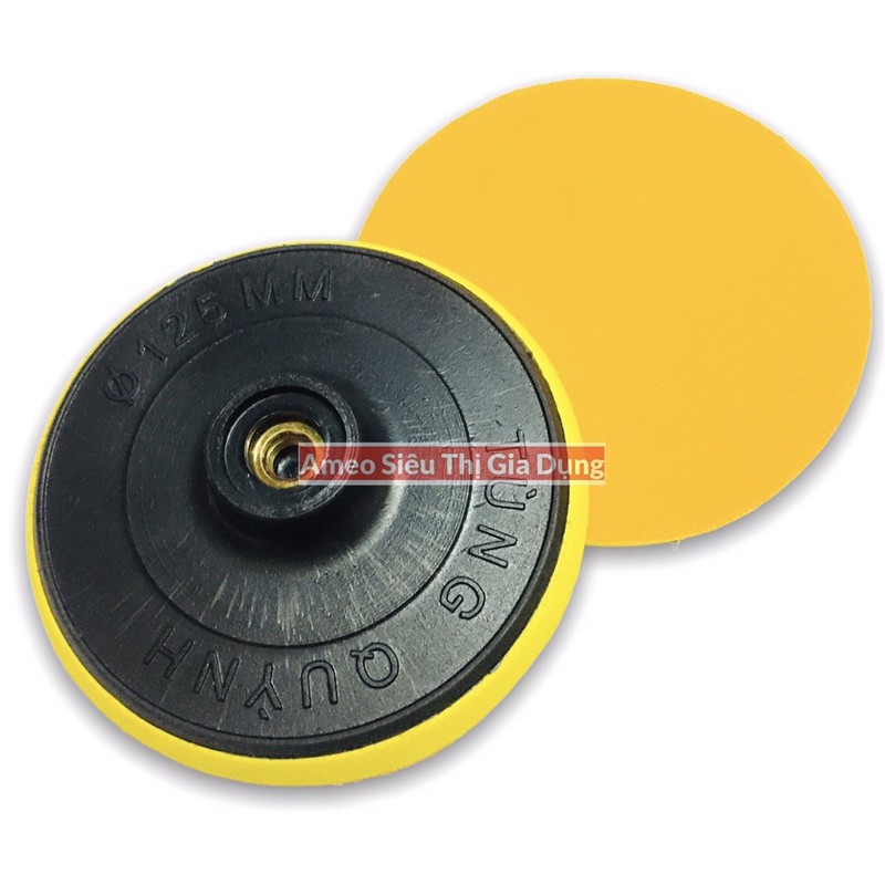 Đế nhựa dán chà nhám 125mm