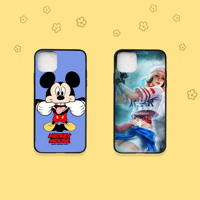 Ốp lưng iphone hình Mickey & Liên quân LQ3 6 6S 6Plus 6SPlus 7 8 7Plus 8Plus X XSMax 11 11 Pro 11 ProMax - Infinity M708