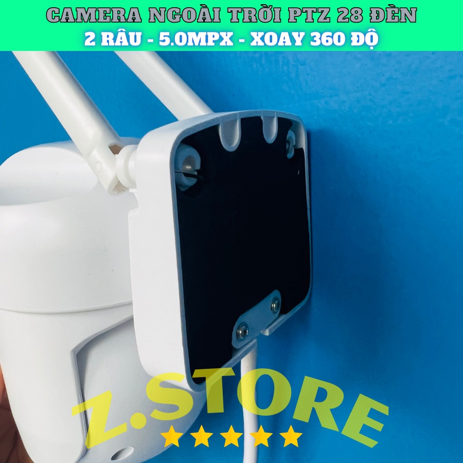 Camera IP Yoosee Ngoài Trời PT28 FullHD Tiếng Việt - Xoay 360 và Thẻ 32 Gb