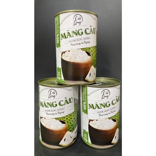 Mãng cầu nước đường đóng hộp - mãng cầu Cát Long Asia Home lon 425gr