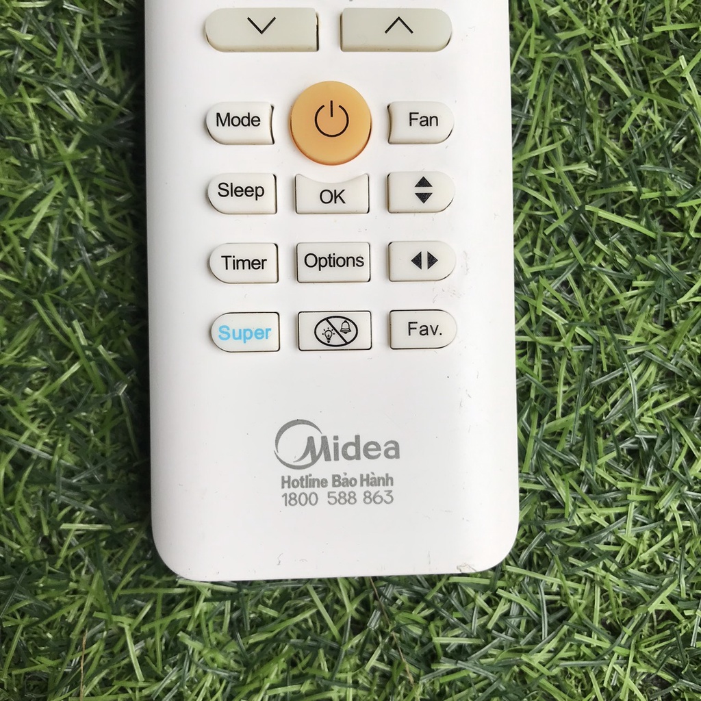 Điều khiển điều hòa midea, Remote máy lạnh midea hàng zin