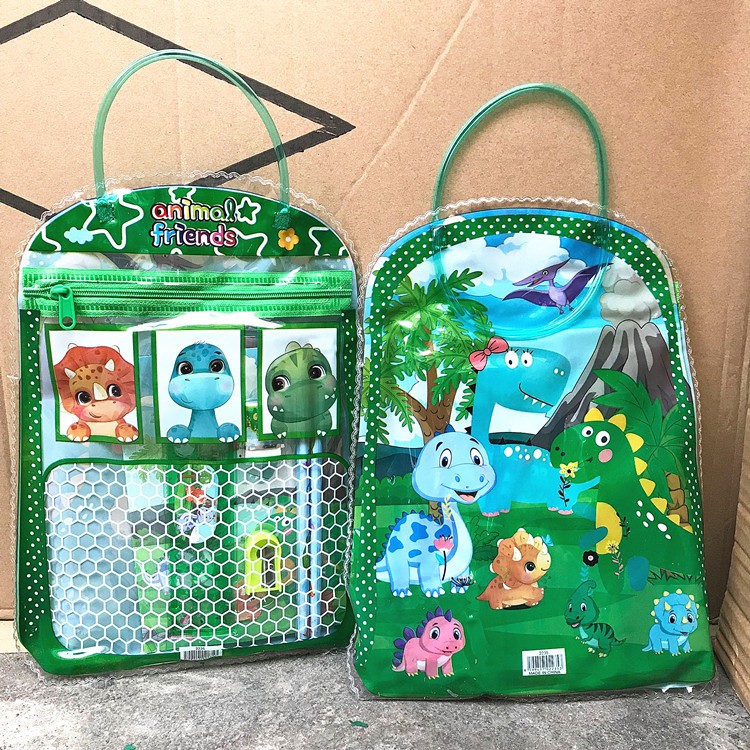 Bộ Dụng Cụ Học Tập 7 Trong 1 Họa Tiết Xinh Xắn Cho Trẻ Em