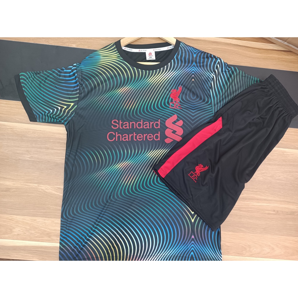Áo Bóng Đá Liverpool Sắc Màu Sân Khách, Bộ Quần Áo Đá Banh Clb Liver Sân Nhà Mẫu Mới Mùa Giải 2022-2023 Thun Cao Cấp