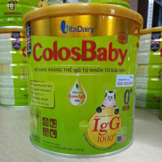 Sữa bột ColosBaby Gold 0+ Dạng Gói Tiện Lợi giá lẻ 1 gói