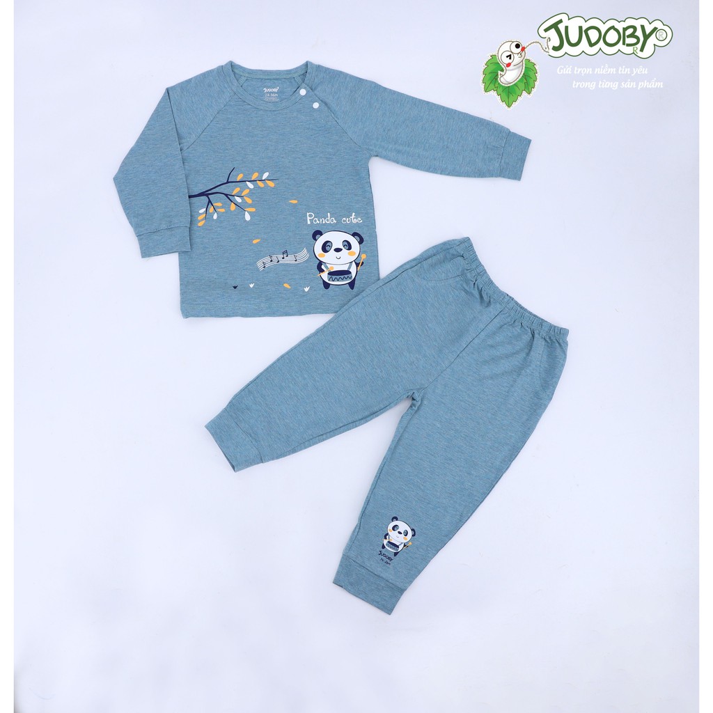 JB431SG Bộ cổ tròn dài tay Judoby (9-36M)