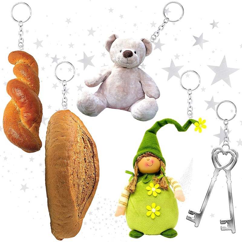 Sa Set 360 Vòng Nhẫn Móc Chìa Khóa Đa Năng Tiện Dụng Chất Lượng Cao