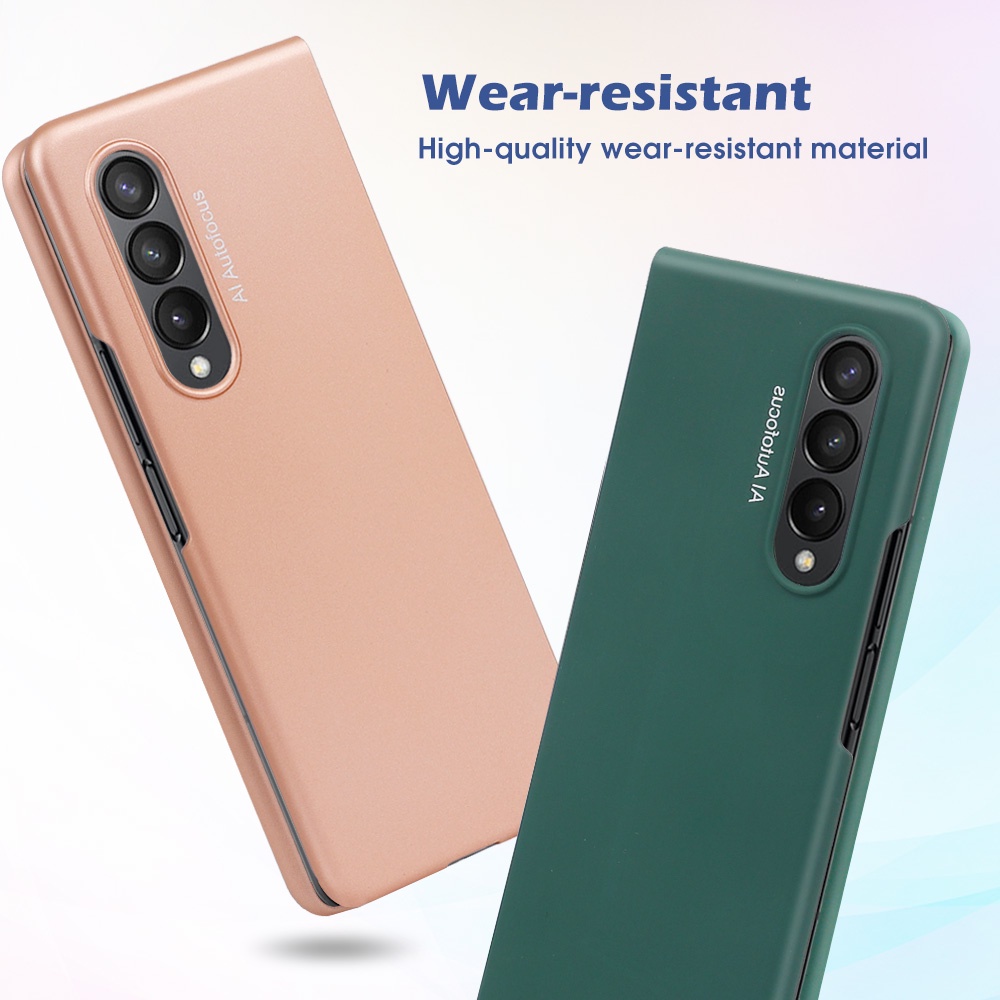 Ốp Điện Thoại Silicon Dẻo Siêu Mỏng Chống Sốc Bảo Vệ Màn Hình Toàn Diện Cho Samsung Galaxy Z Fold 3 1 Cái