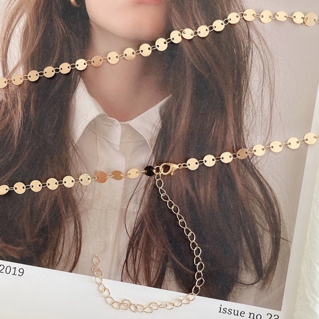 Body chain lấp lánh thắt eo sexy C001 Meo shop - Chain eo bụng ngọt ngào phong cách cá tính