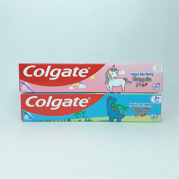 Kem đánh răng Colgate 2 tuổi + # Hương dâu gel