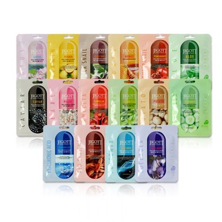 Jigott real ampoule mask 16 types 1ea 27g korea mask sheet