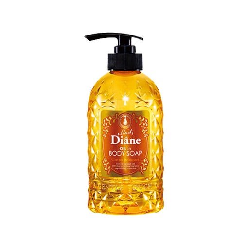 Sữa Tắm Tinh Dầu Dưỡng Ẩm và Sáng Mịn Da Hương Cam Quýt Nhật Bản MOIST DIANE 500ML